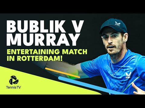 Brilliant Shots & Rallies Between Andy Murray And Alexander Bublik! | Rotterdam 2022