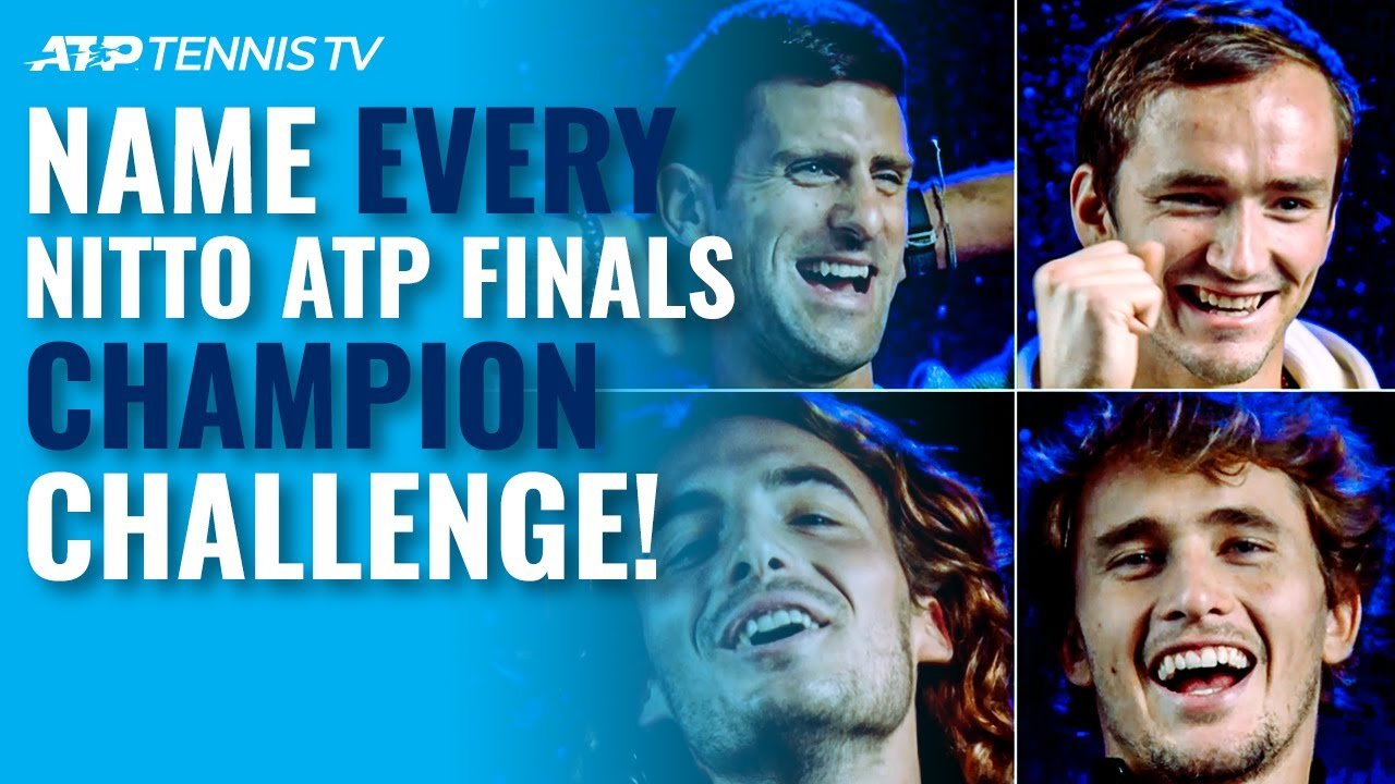 ATP Tennis Stars Play ‘Name Every Nitto ATP Finals Champion’ Challenge!