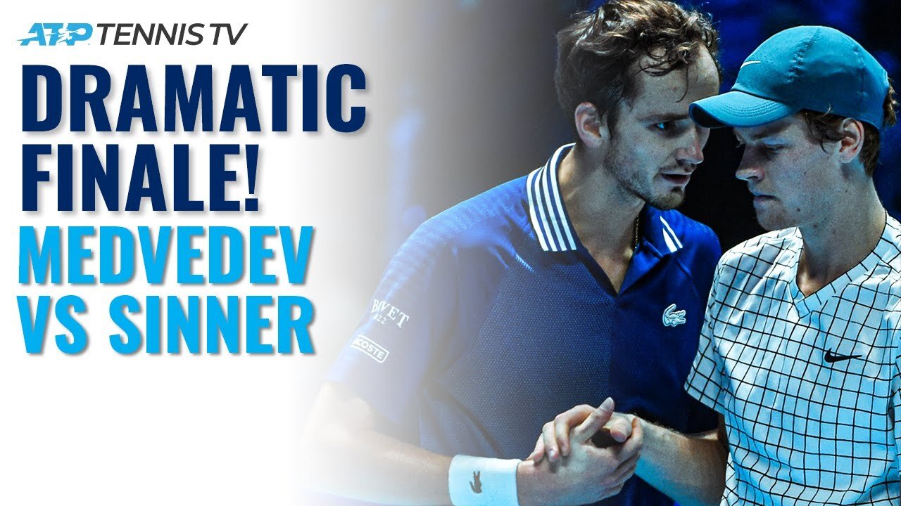 DRAMATIC Finale to Daniil Medvedev vs Jannik Sinner Thriller! | Nitto ATP Finals 2021 Highlights