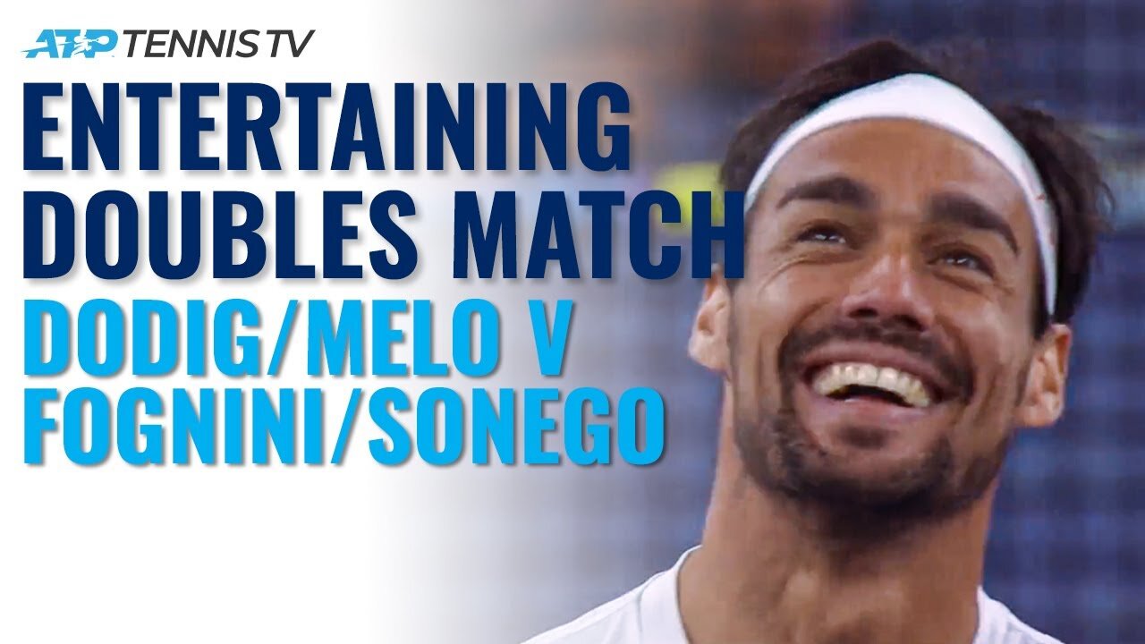 Entertaining Match: Fognini/Sonego vs Dodig/Melo | Indian Wells 2021 Highlights