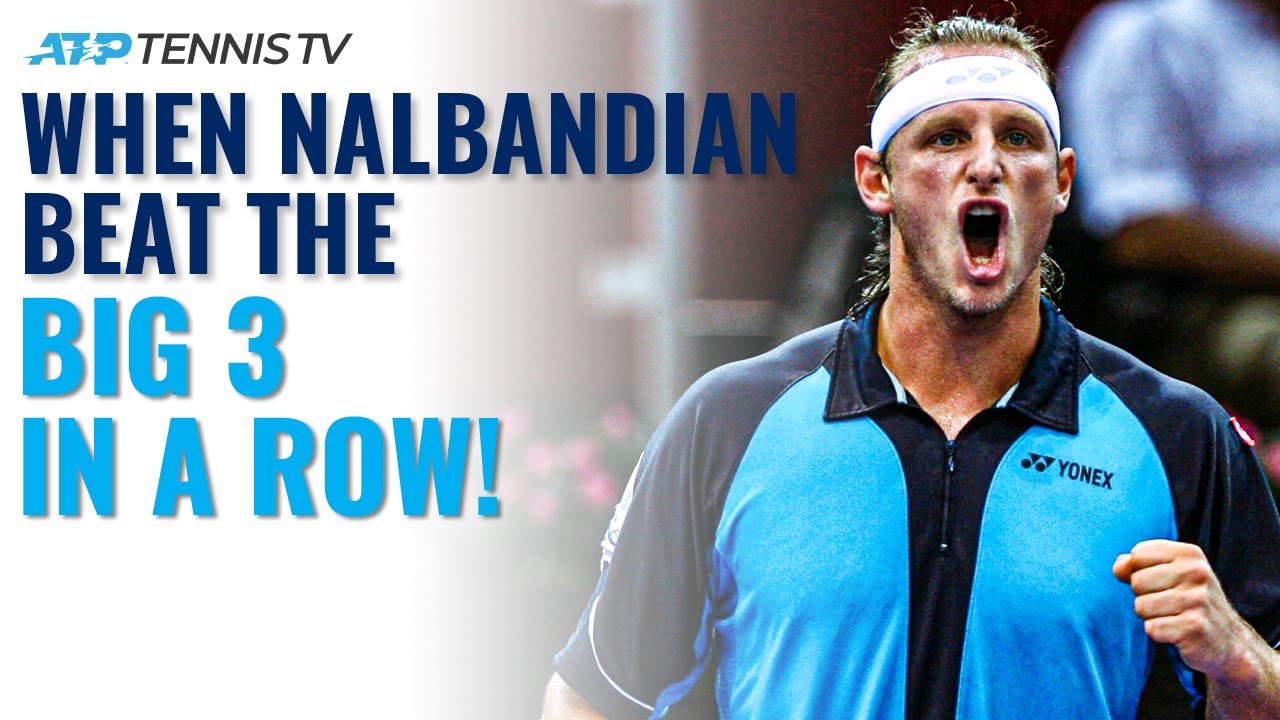 When David Nalbandian Beat the Big 3 ALL IN A ROW at Madrid 2007!
