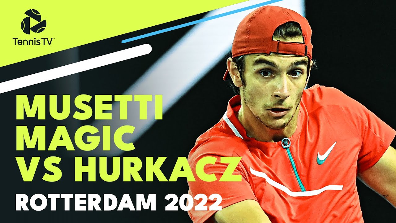 Lorenzo Musetti Magic vs Hubert Hurkacz in Rotterdam!
