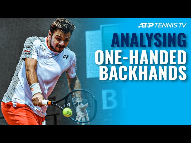 Analysing ATP Tennis Players’ One-Handed Backhands!