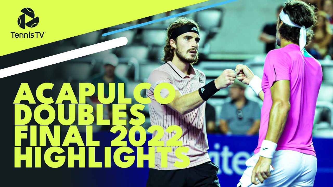 Tsitsipas & Lopez vs Arevalo & Rojer For The Title! | Acapulco 2022 Doubles Final Highlights!