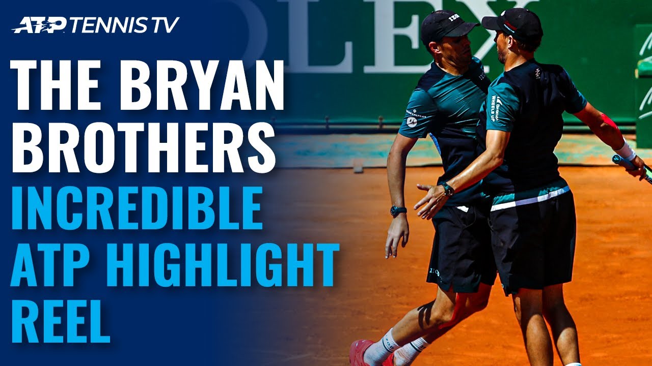Bryan Brothers Incredible ATP Highlight Reel!