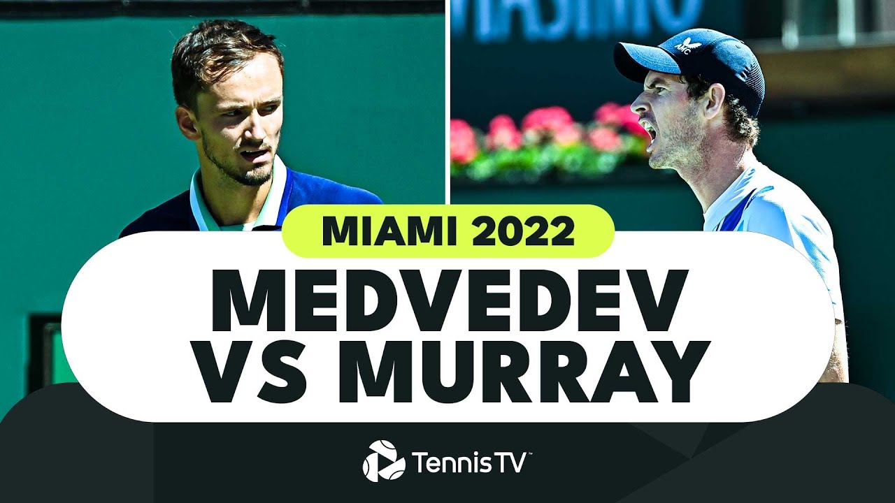 Daniil Medvedev vs Andy Murray Highlights | Miami Open 2022