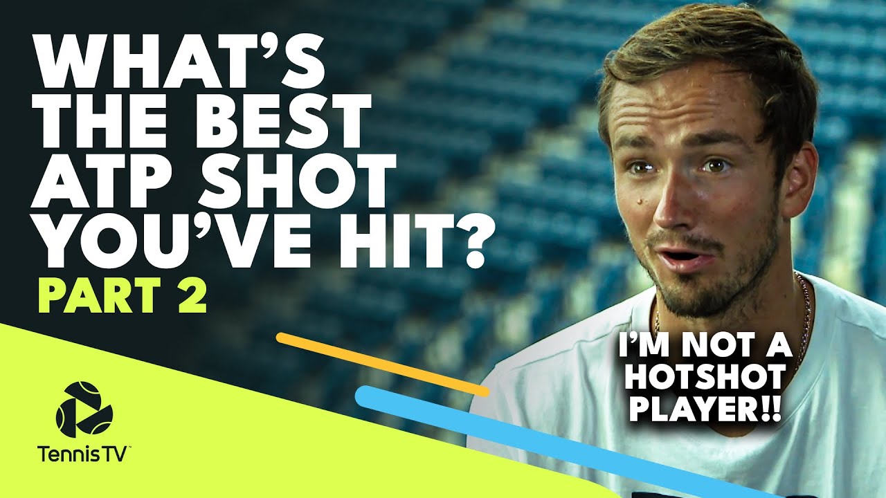 ATP Players Reveal The Best Shot They’ve Ever Hit On Tour | Part 2 ????