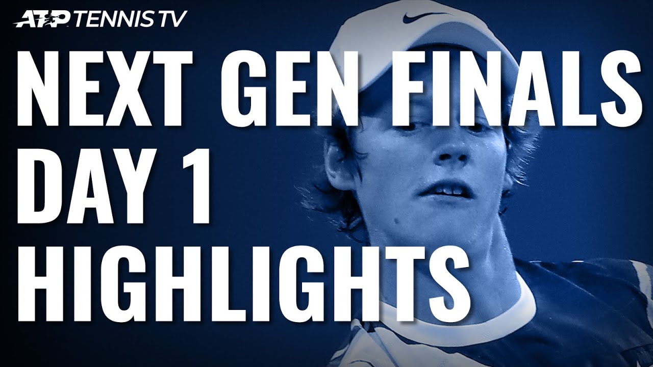 Jannik Sinner Notches Milestone Win in Milan | Next Gen ATP Finals Day 1 Highlights