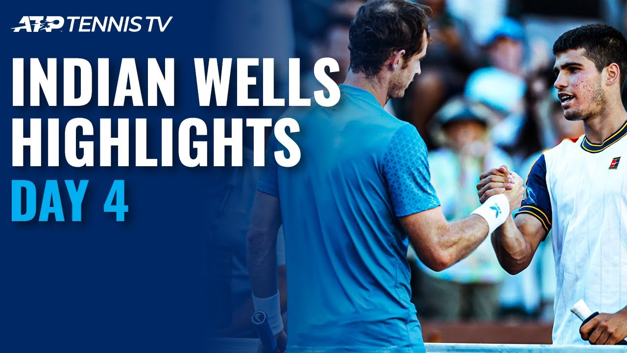 Murray & Alcaraz Play Epic; Tsitsipas, Zverev Open Campaigns | Indian Wells 2021 Day 4 Highlights