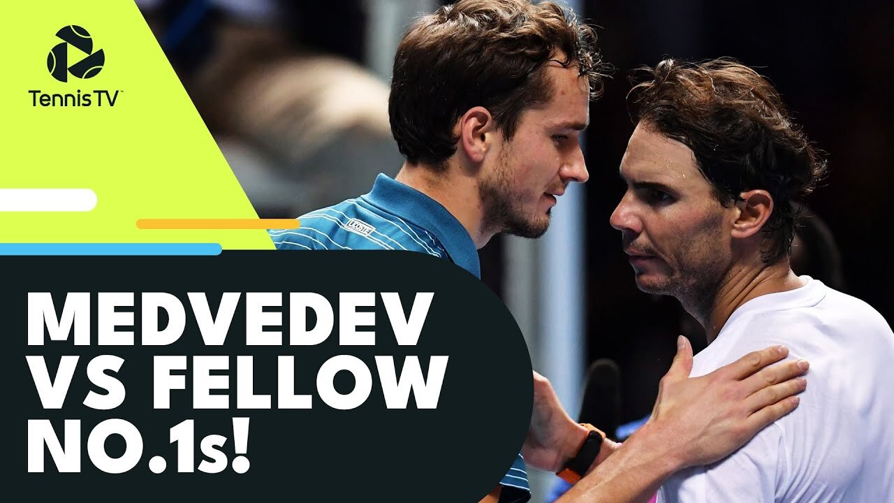 Daniil Medvedev Best ATP Points vs Fellow No.1s!