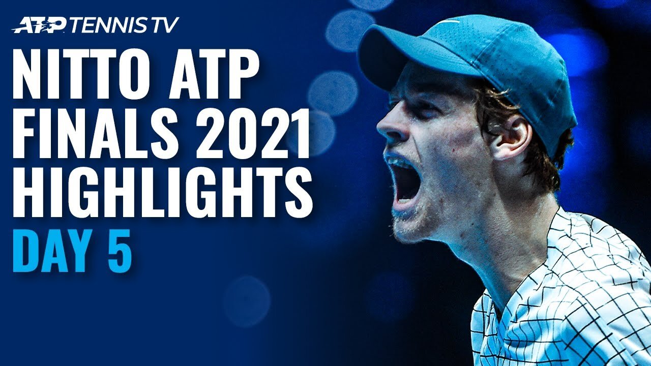 Medvedev Battles Sinner; Zverev Faces Hurkacz | Nitto ATP Finals 2021 Highlights Day 5