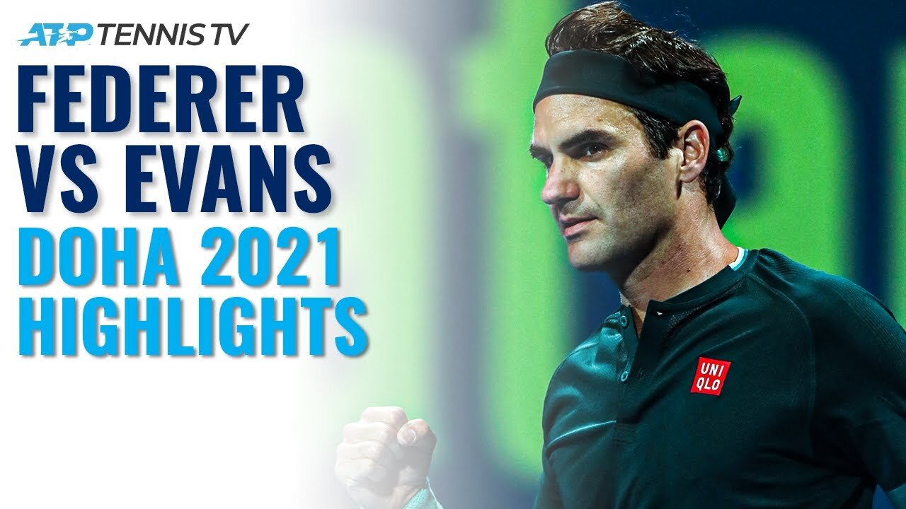 Roger Federer vs Dan Evans: Highlights Of Federer’s Return To Tennis! | Doha 2021