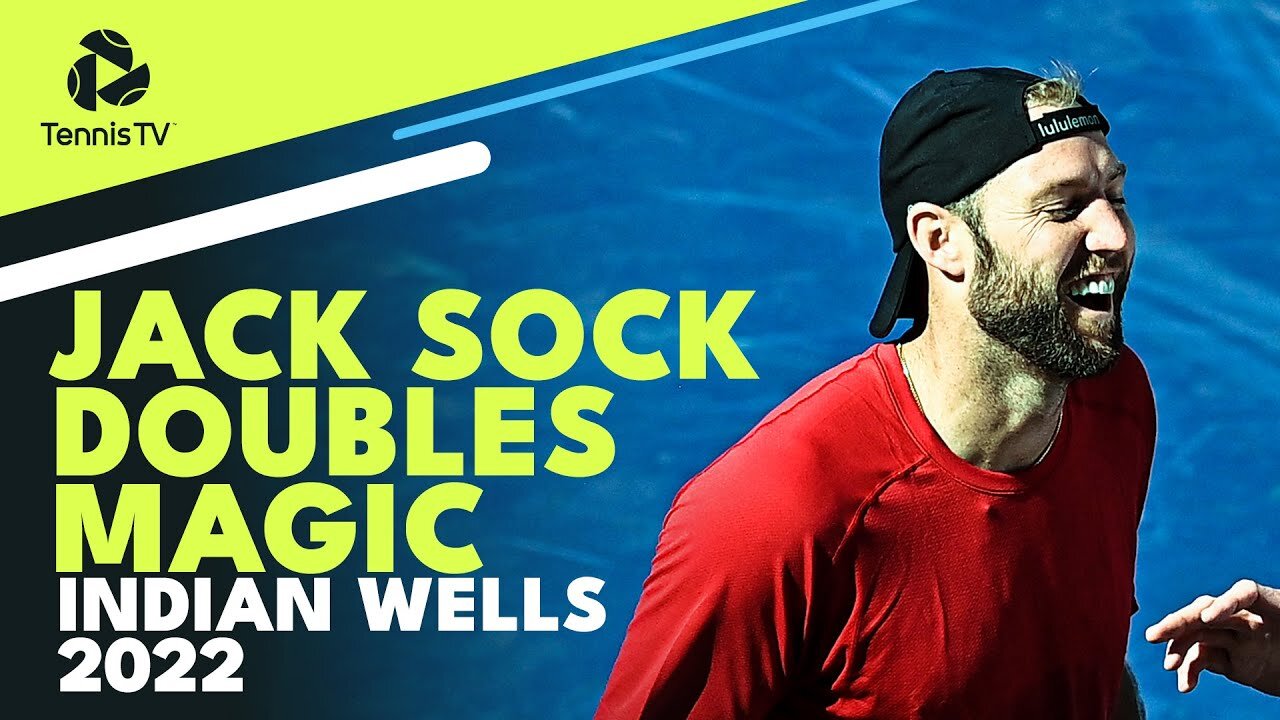 Jack Sock Doubles Magic In Electric Indian Wells Atmosphere! ????