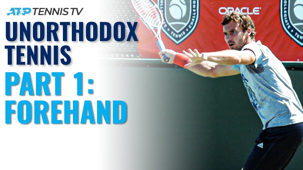 Most Unorthodox ATP Tennis Players Part 1: Forehand
