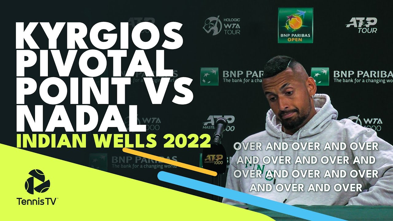 Nick Kyrgios’ Crucial Turning Point vs Nadal | Indian Wells