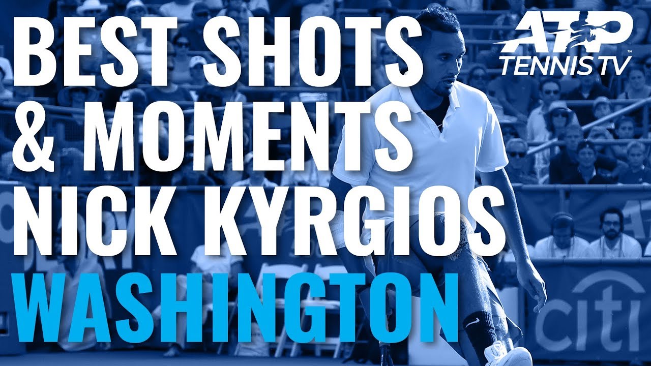 Nick Kyrgios Best Shots & Entertaining Moments in Title Run | Washington 2019