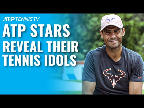 ATP Tennis Stars Reveal Their Childhood Idols!