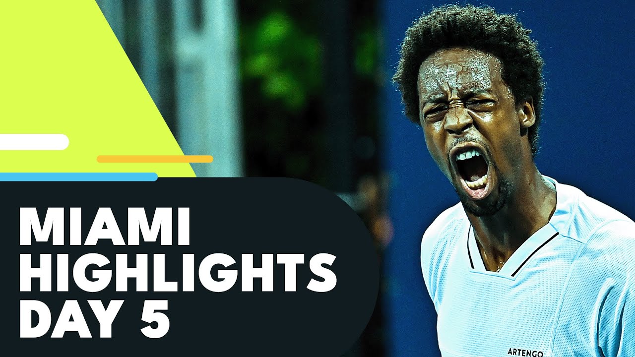 Kyrgios Faces Fognini; Zverev, Monfils, Sinner in Action | Miami 2022 Day 5 Highlights