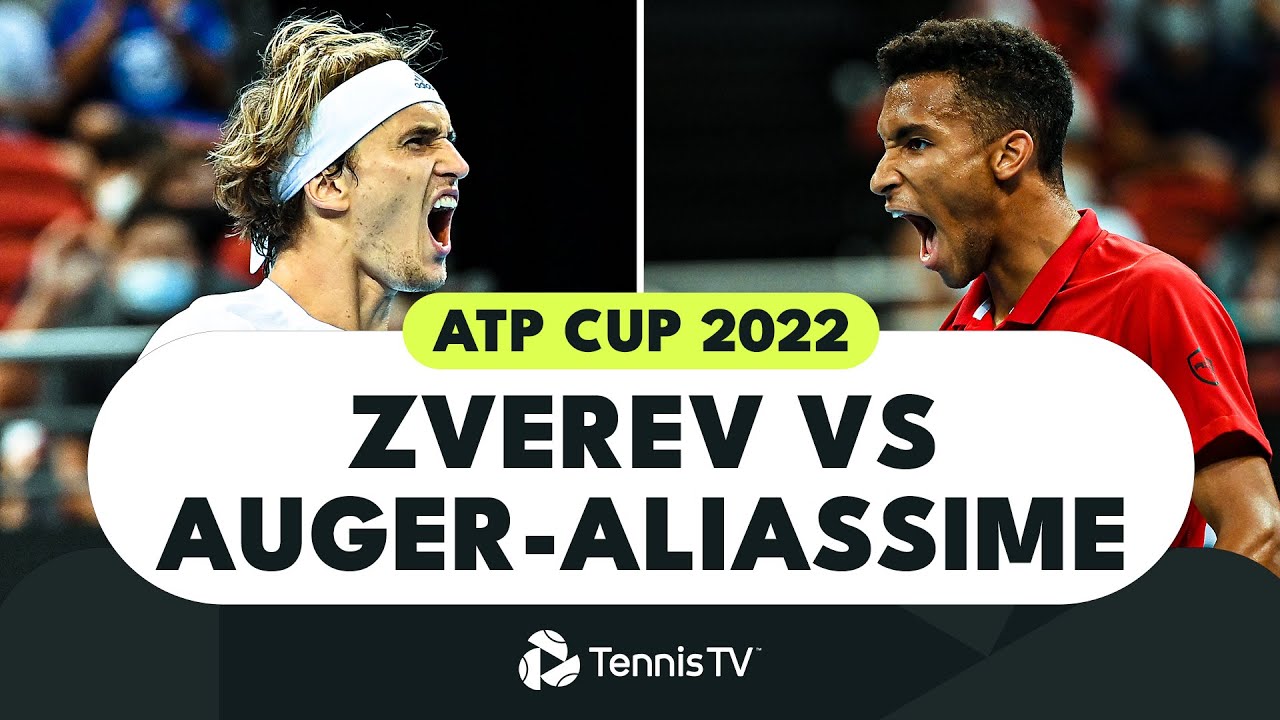 Brilliant Tennis From Gripping Auger-Aliassime vs Zverev ATP Cup Battle!