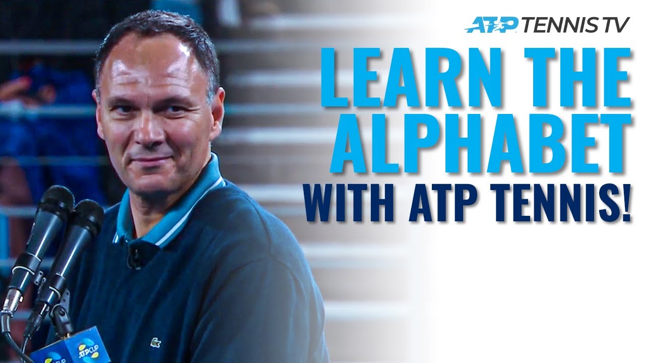 Learn the Alphabet with ATP Tennis!