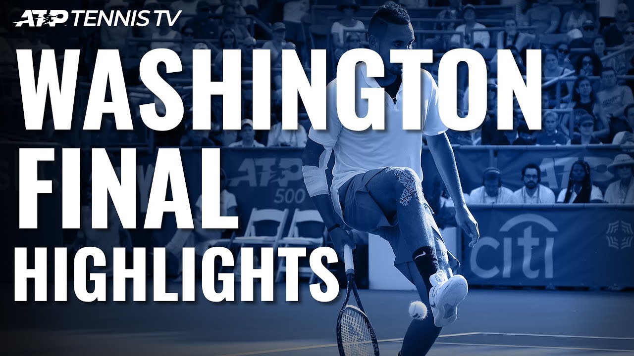 Nick Kyrgios Defeats Daniil Medvedev for Title | Washington 2019 Final Highlights