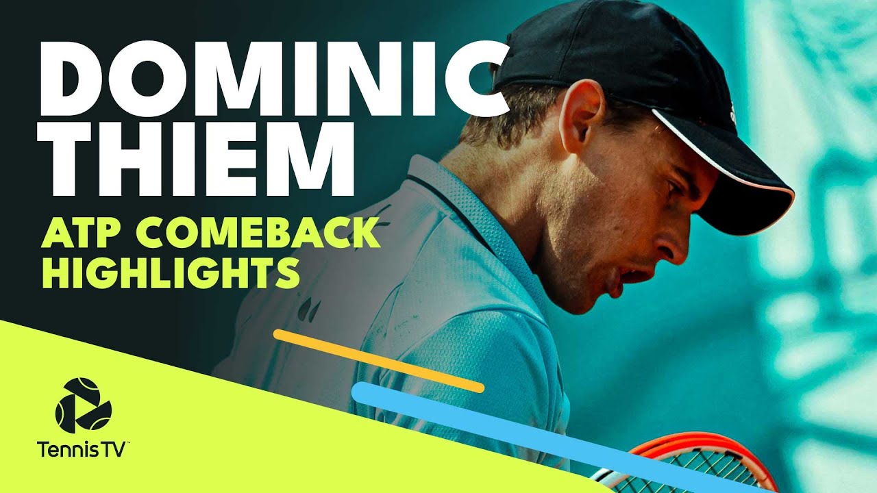Dominic Thiem Makes ATP Comeback! Thiem vs Millman | Belgrade 2022 Highlights