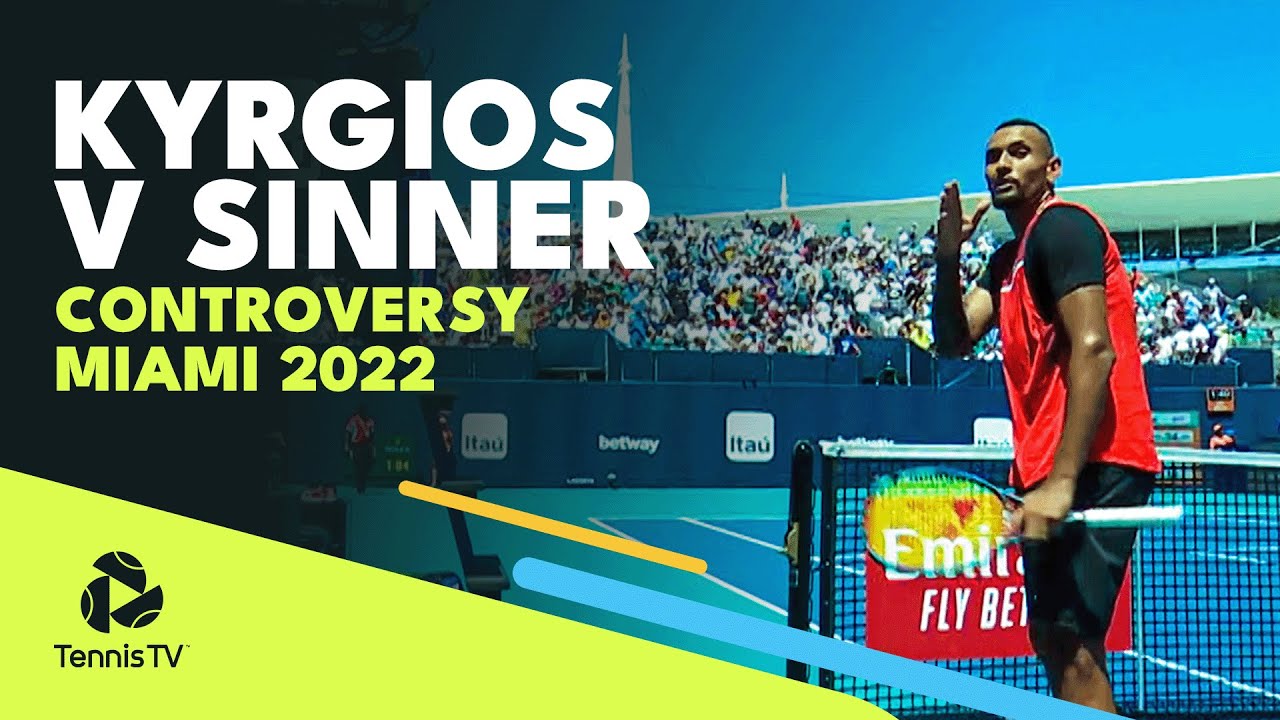 Kyrgios vs Sinner Controversy | Miami Open 2022