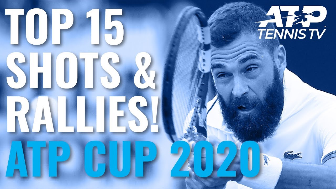 Top 15 Shots & Rallies! | ATP Cup 2020