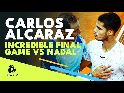 Carlos Alcaraz INCREDIBLE Final Game vs Nadal | Madrid 2022 Highlights