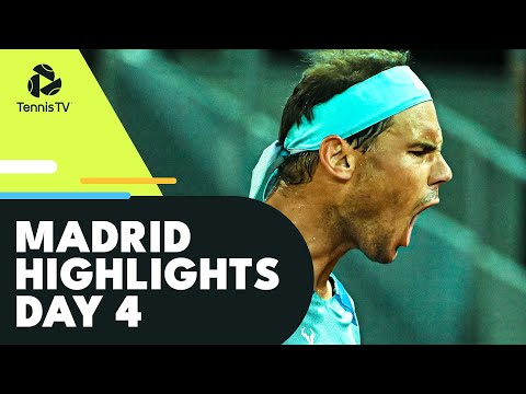 Nadal Returns; Sinner, Tsitsipas & Zverev In Action | Madrid 2022 Day 4 Highlights