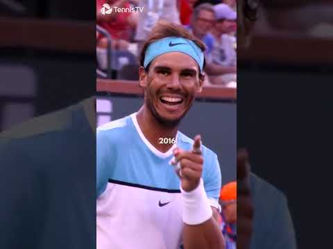 Rafael Nadal’s Career in 21 Seconds!
