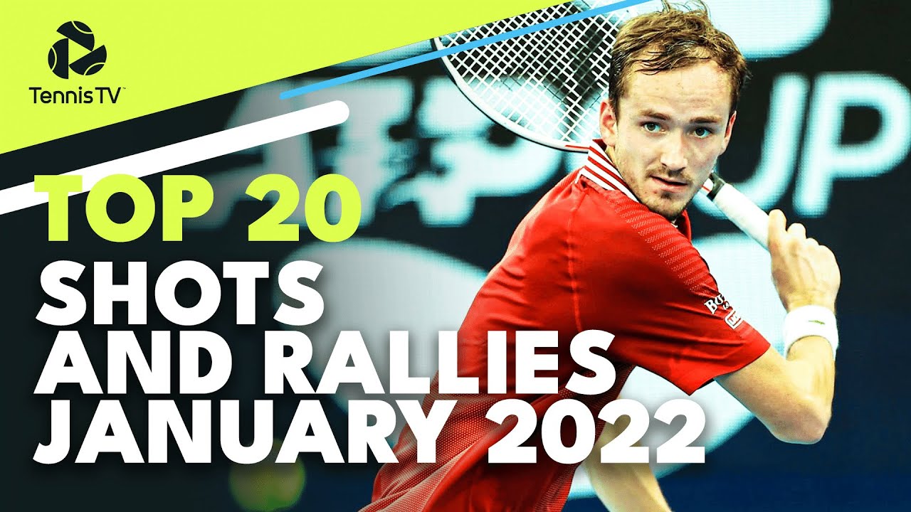 Top 20 ATP Tennis Shots & Rallies! January 2022