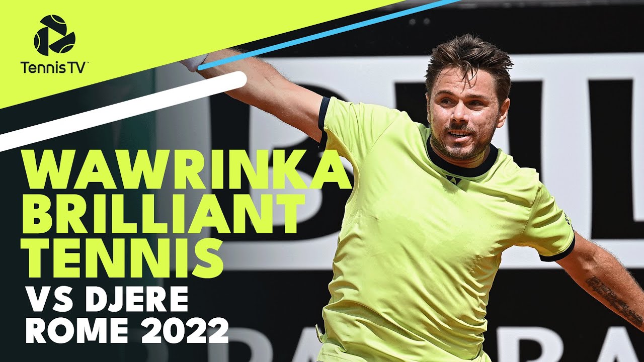 Stan Wawrinka Sets Up Djokovic 3rd Round Meeting In Rome! | Rome 2022 Highlights