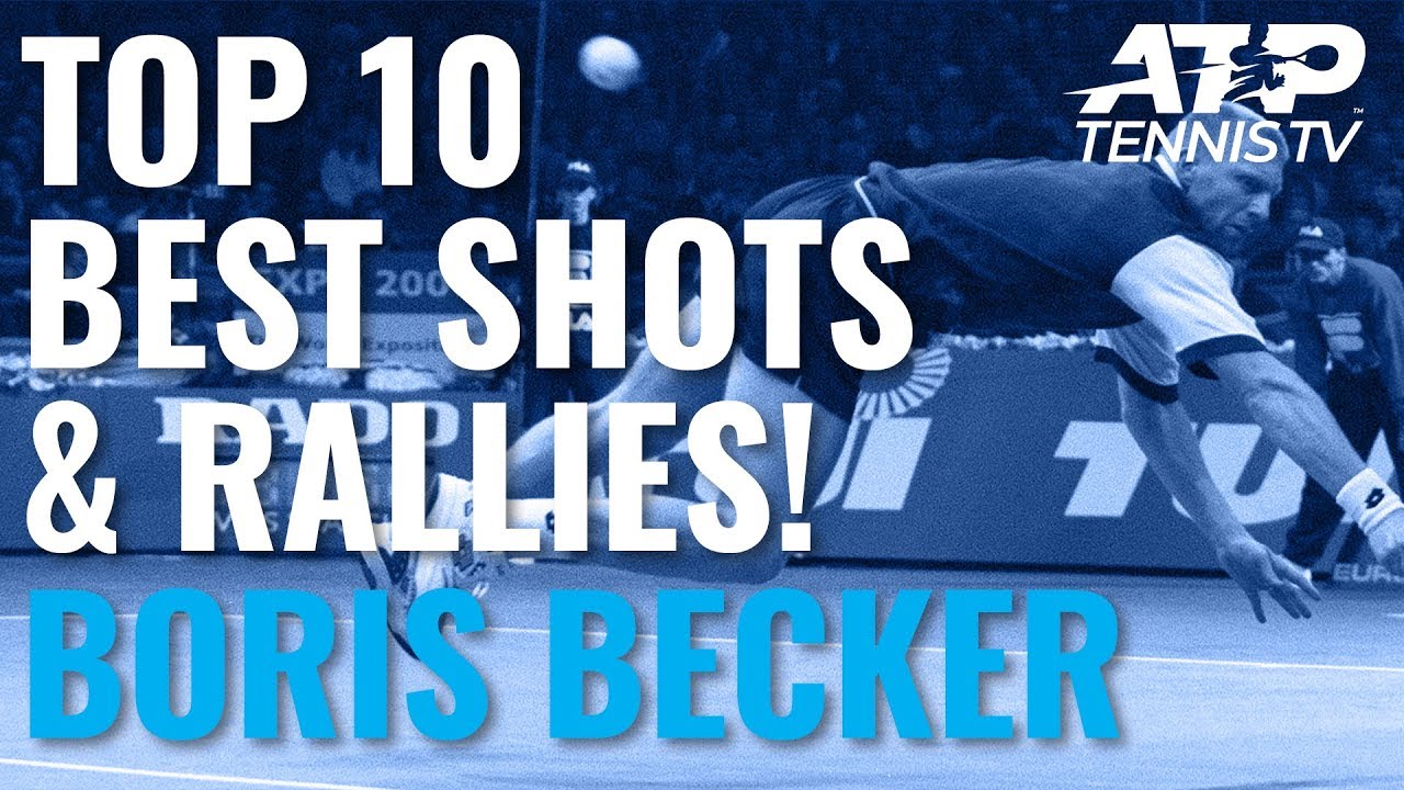 Top 10 Boris Becker ATP Shots & Rallies!