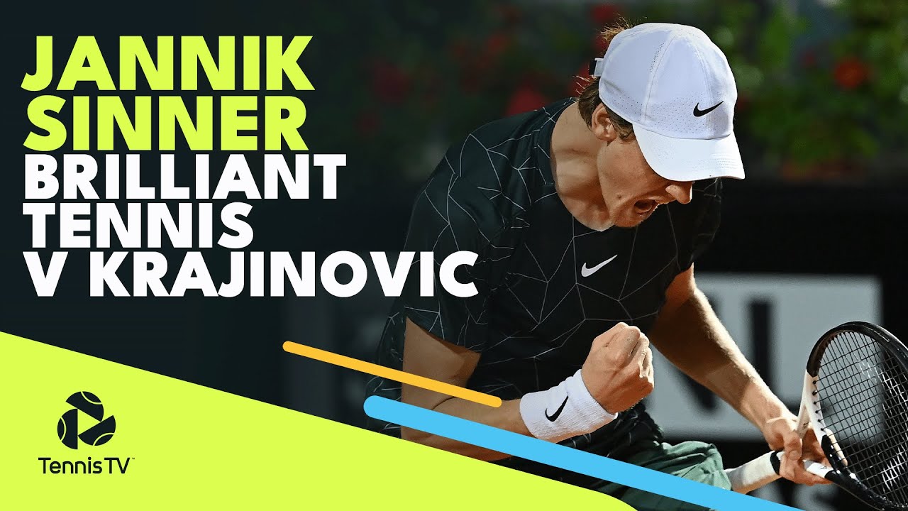 Jannik Sinner Brilliant Tennis To Make The Rome Quarter-Finals! | Rome 2022 Highlights