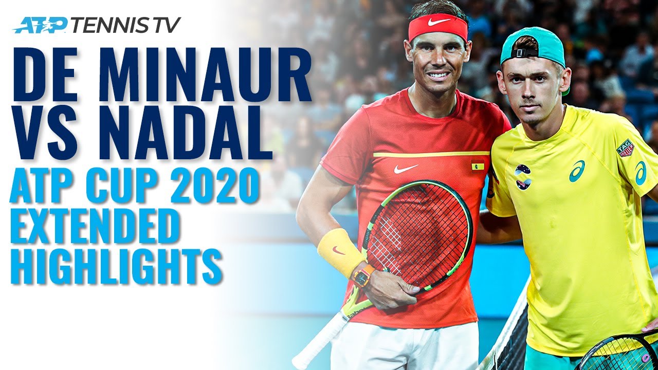 Alex De Minaur vs Rafa Nadal | ATP Cup 2020 Extended Highlights